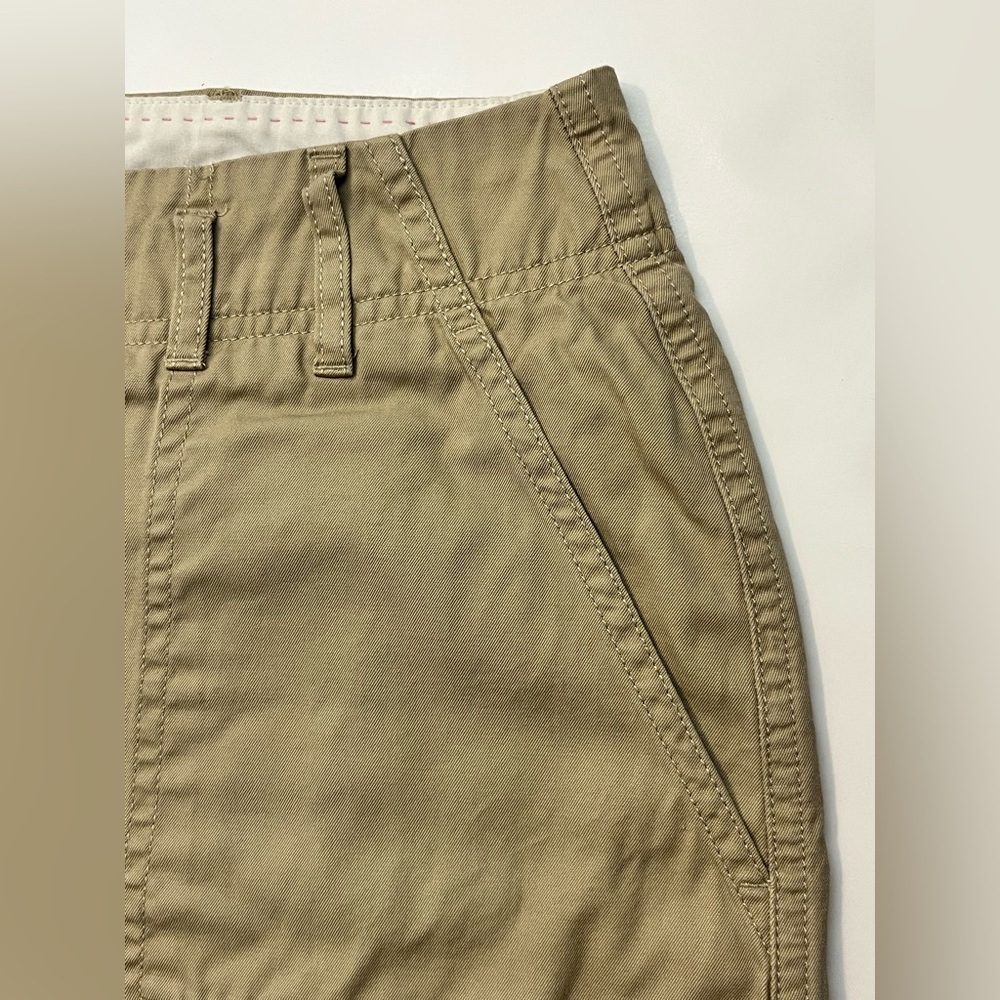 Lands End Women’s Tan Skirt Casual Skirt with Shorts Size 18P - Picture 4 of 14